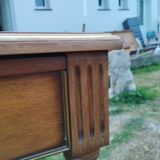 Antique Louis XVI style desk with drawers