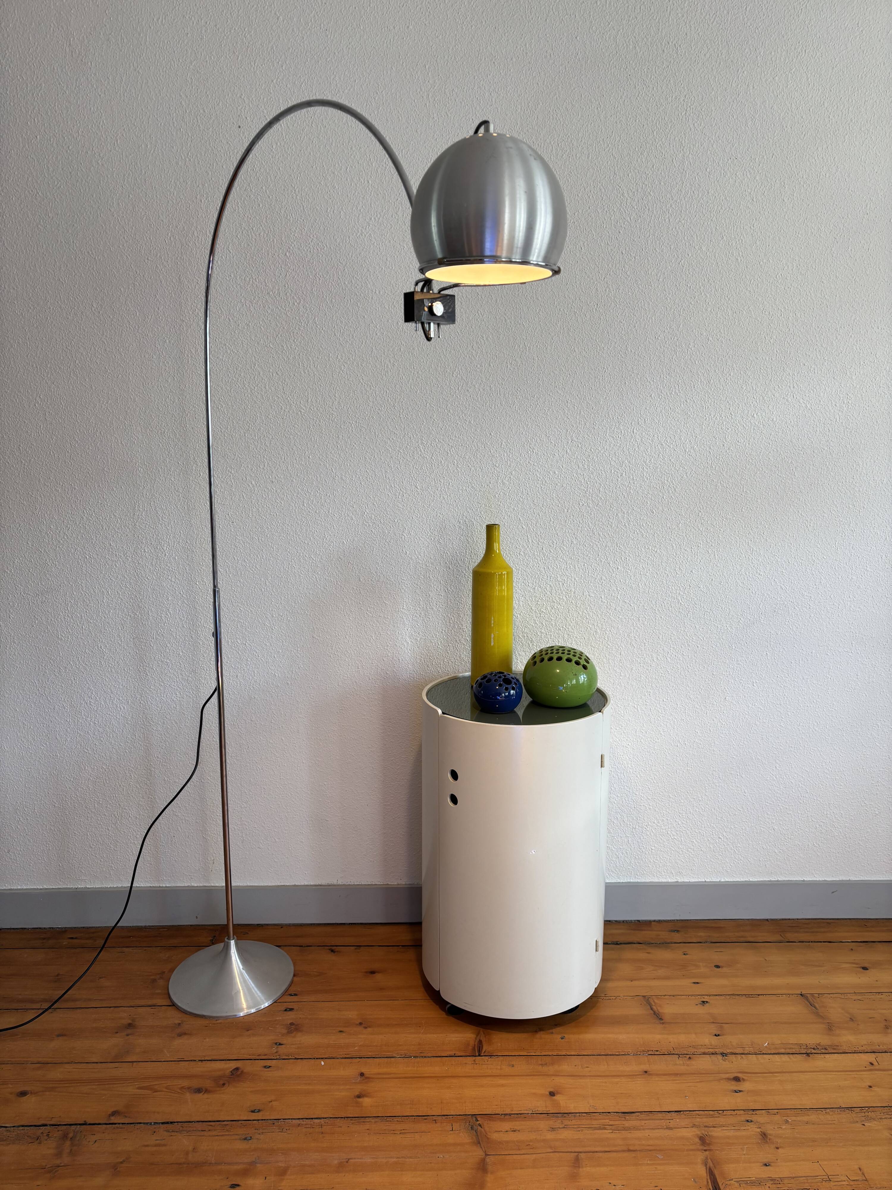 Space Age eyeball floor lamp Goffredo Reggiani 1970