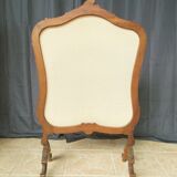 Louis XV Rocaille style firewall in walnut