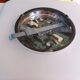 Opaline vintage ceiling light