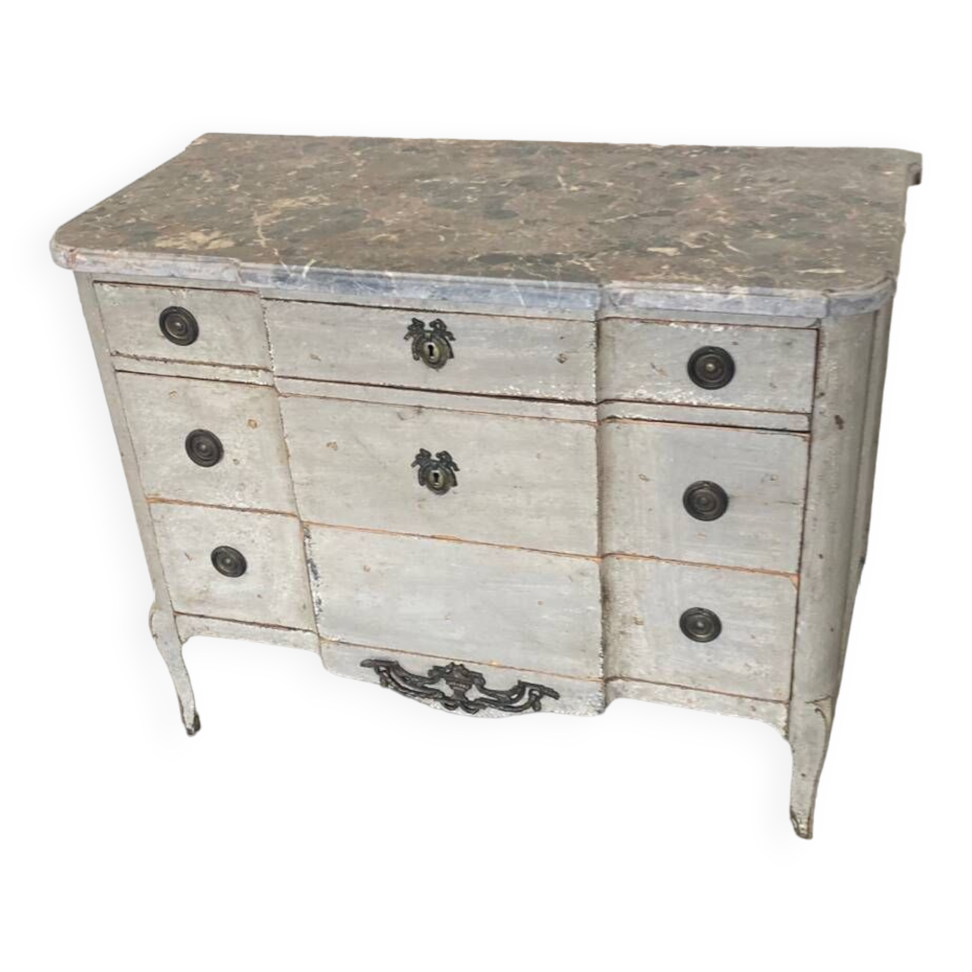 Old Louis XVI style chest of drawers