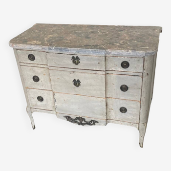 Old Louis XVI style chest of drawers