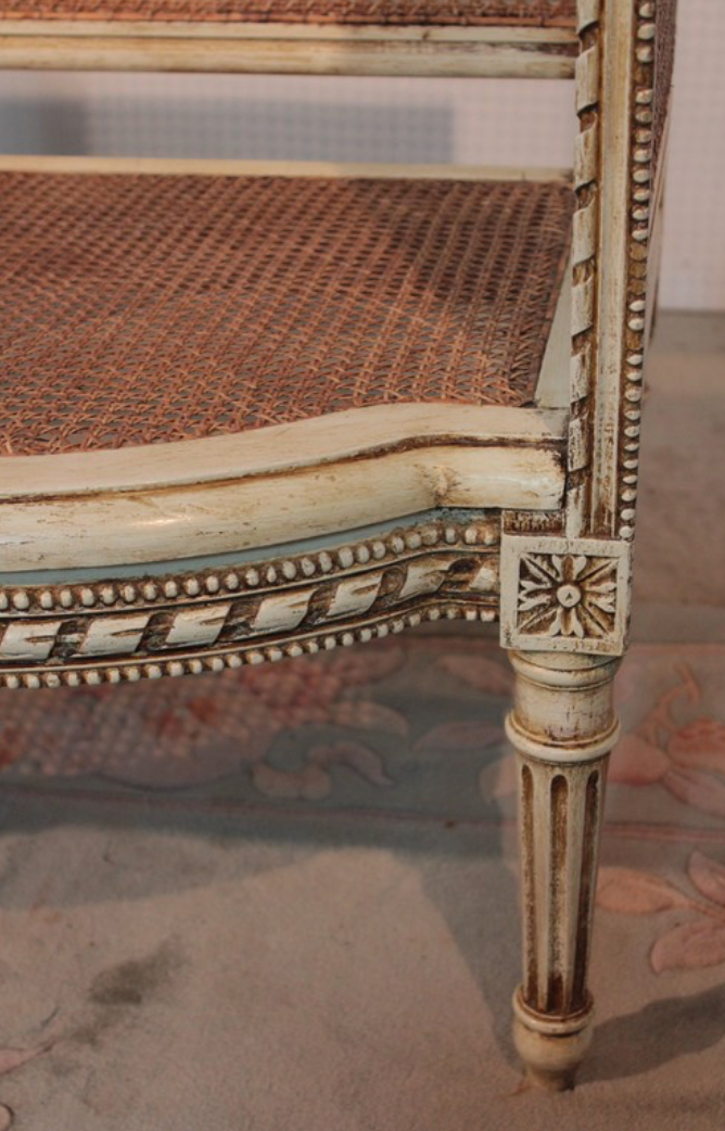Sofa Louis XVI cane XX