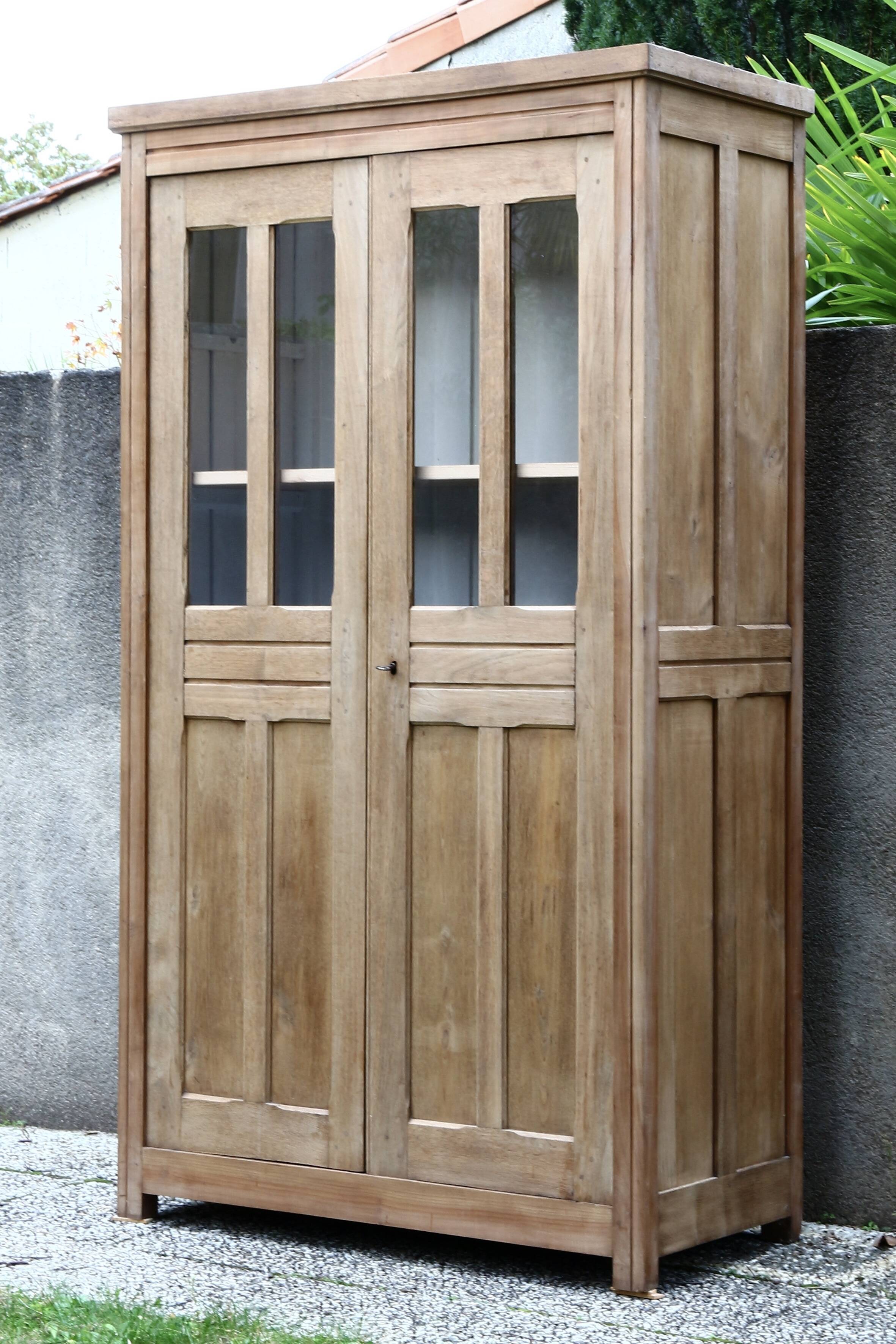 Vintage Parisian glass cabinet