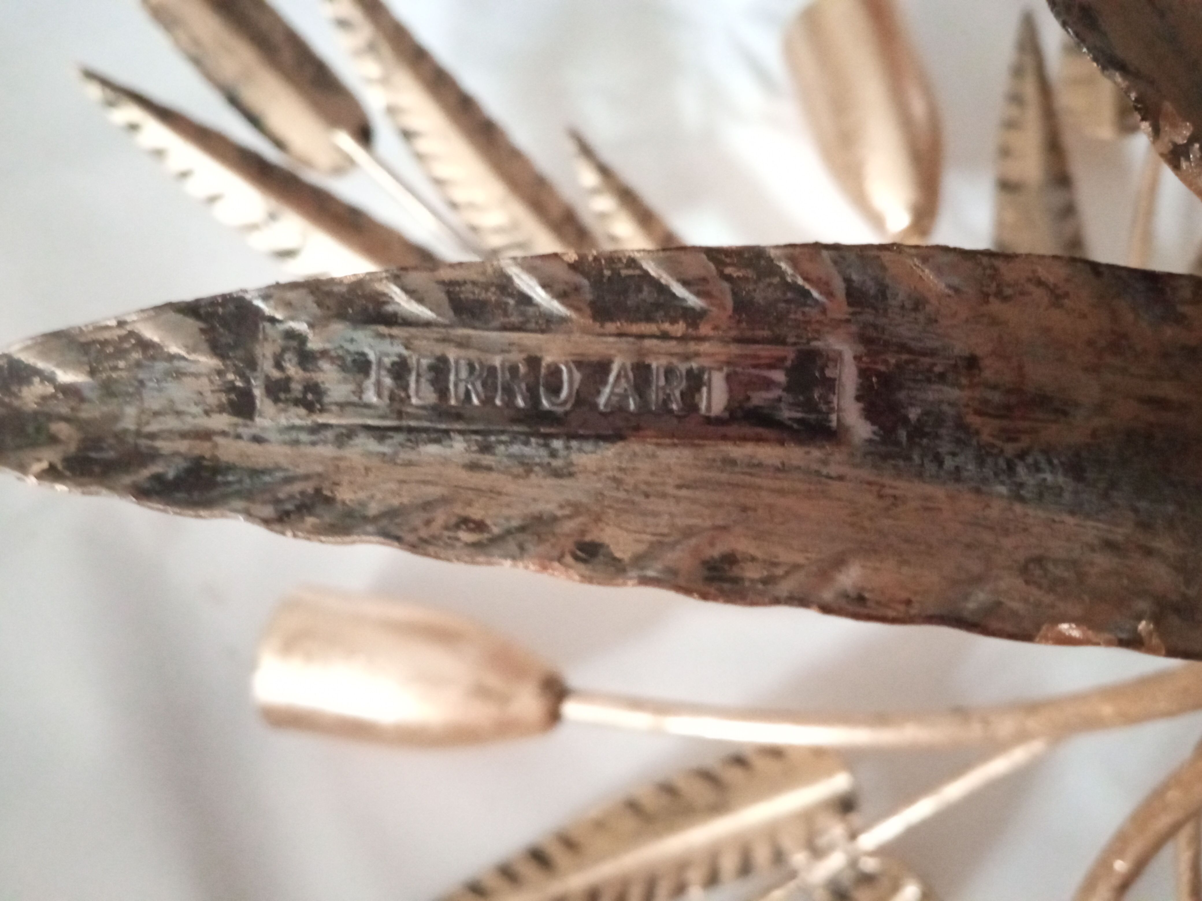 Ceiling lamp golden sun