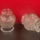 lampshade, wall glass ceiling light circa 1960 - 20th - set of 2