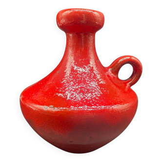 Vintage Hartwig Heyne vase, German ceramic, 1960s-70s, West Germany