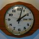 MATY wall clock with date, vintage 60s, exceptional condition.