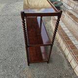 Large 20th century mahogany shelf