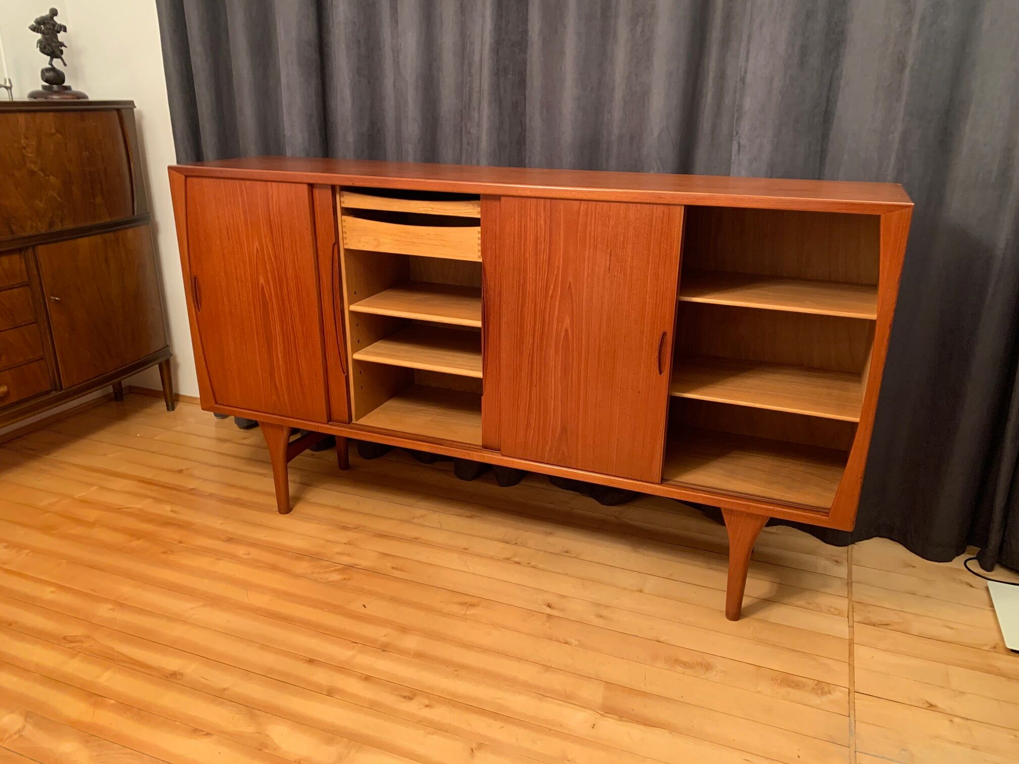 Sideboard by Henning Kjaernulf for Bruno Hansen Denmark 1960s