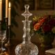 Cut crystal carafe – high-end piece, invoice from a prestigious brand.