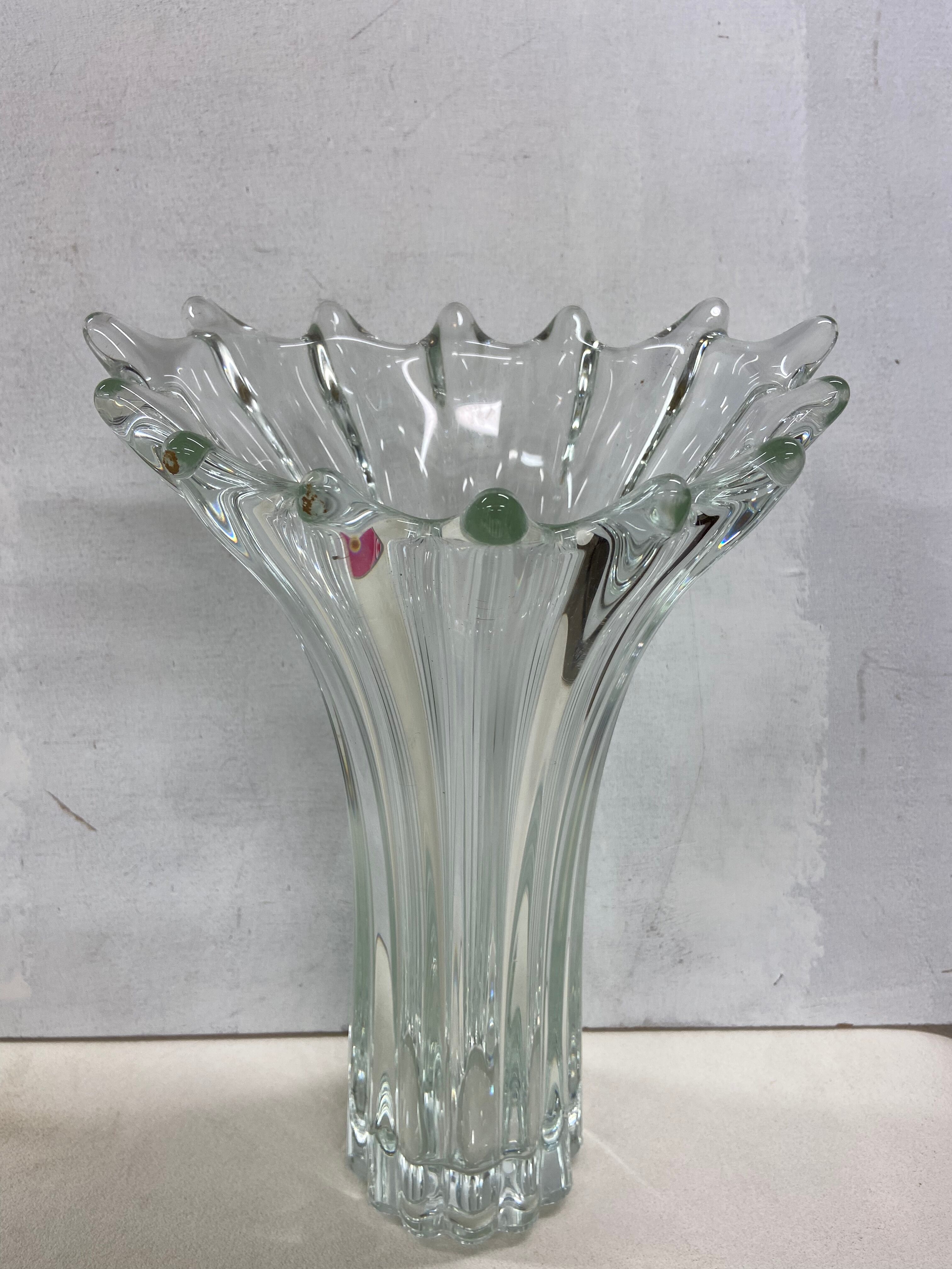 Crystal vase