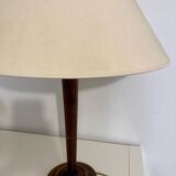 Large wooden lamp