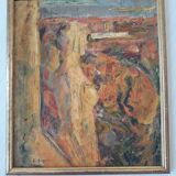 oil on canvas by ellio boggio