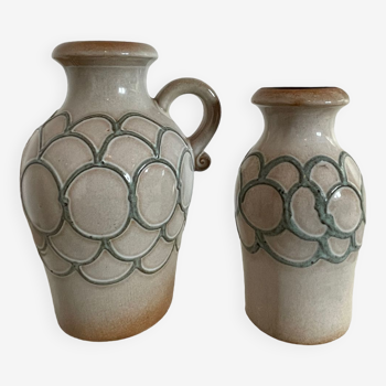 Paire de vases allemands années 70