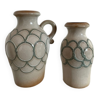 Paire de vases allemands années 70