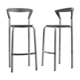 2 tabourets de bar MK10547 Opus par Pelikan Design pour Bent Krogh