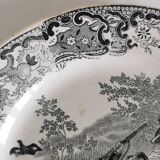 Set of 6 Longwy Huart & Nothomb earthenware plates