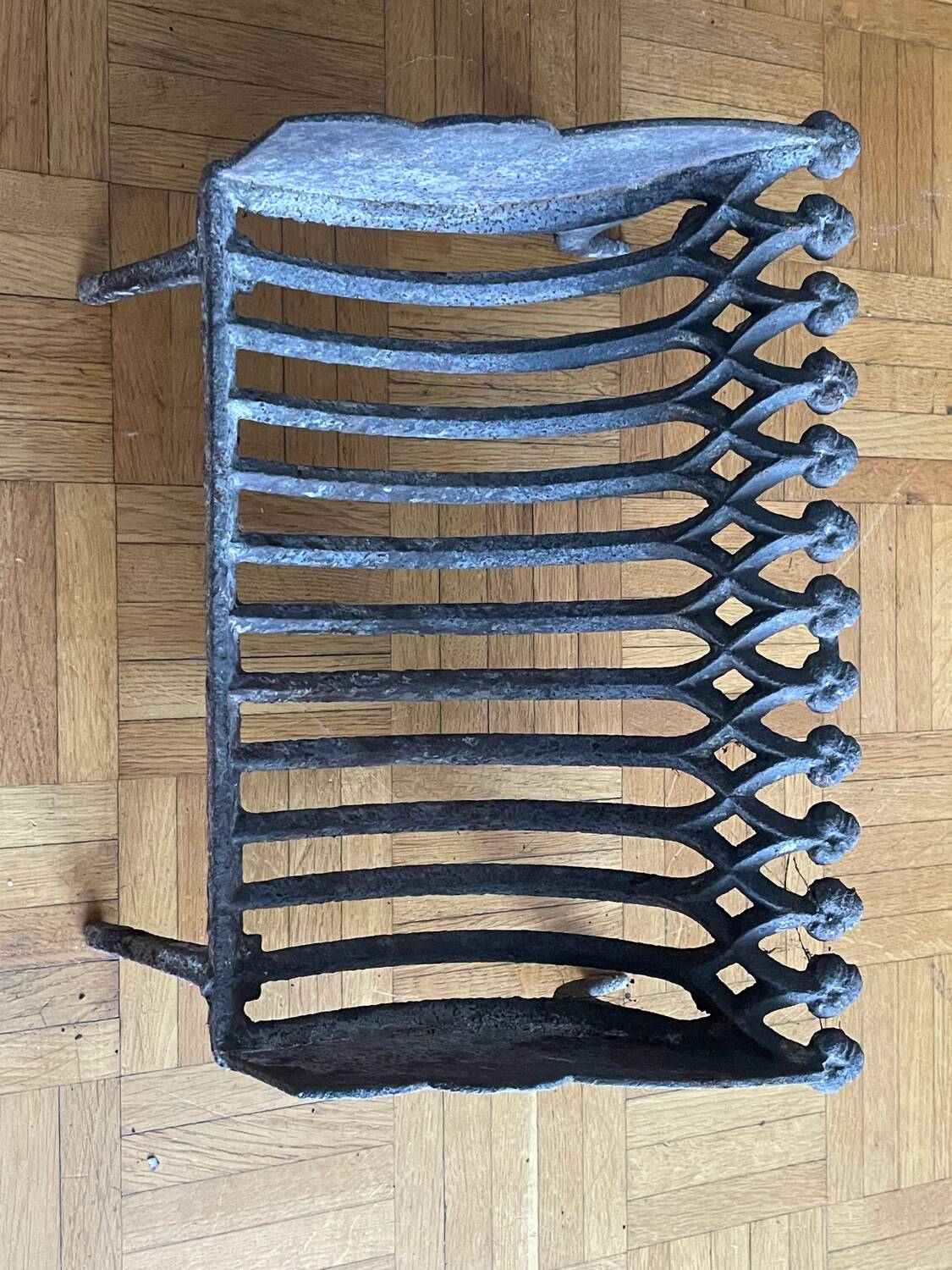Cast iron fireplace brazier