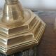 18th century gilded bronze candlesticks
