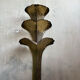 Rare wall sconce in brass – Tommaso Barbi style – 1970s