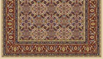 Colorful oriental home rug