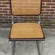 Ensemble de 4 chaises Cesca B32 conçues par Marcel Breuer, cadre marron foncé.