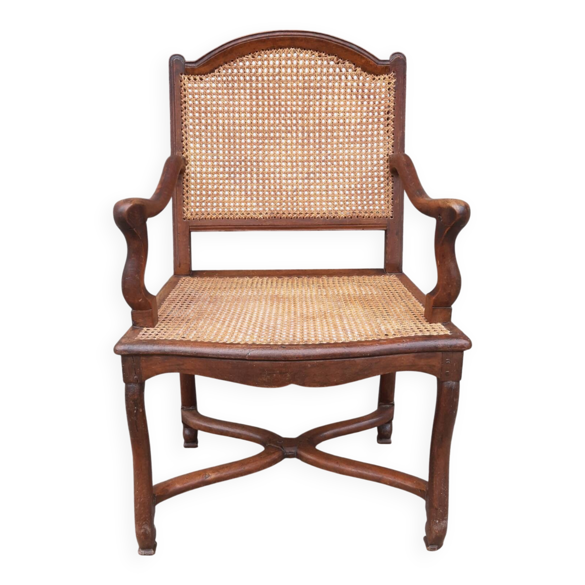 Fauteuil canné, 18ème siècle