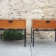 Pair of 60s bedside tables