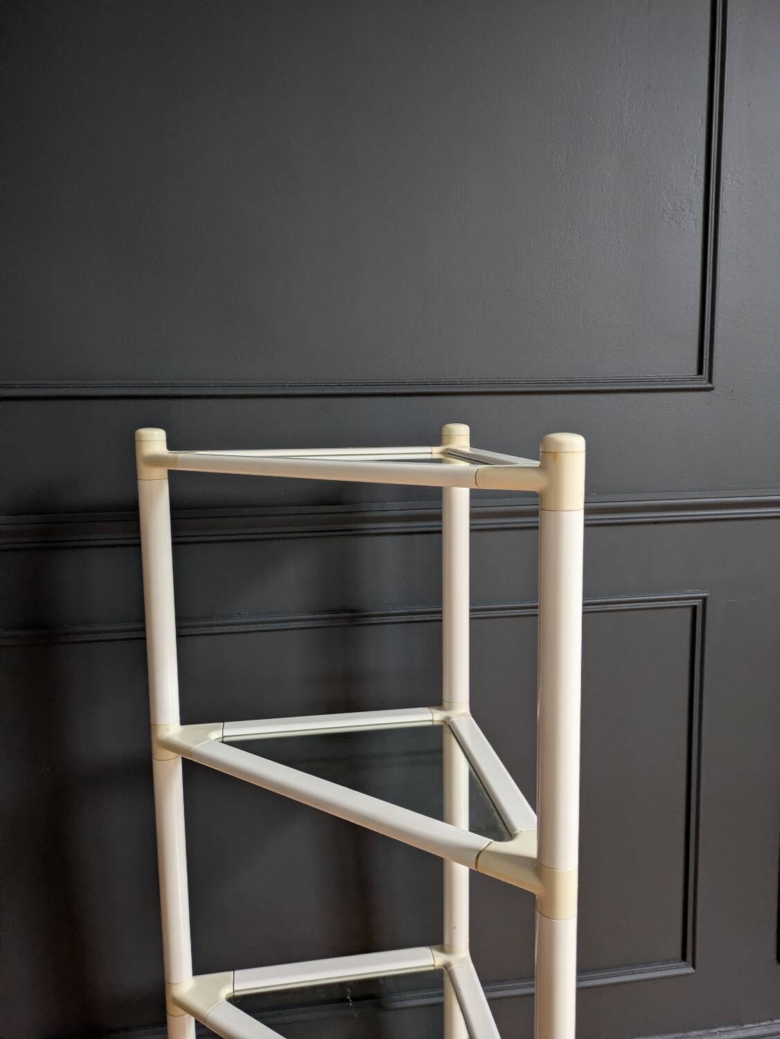 Space Age corner shelf