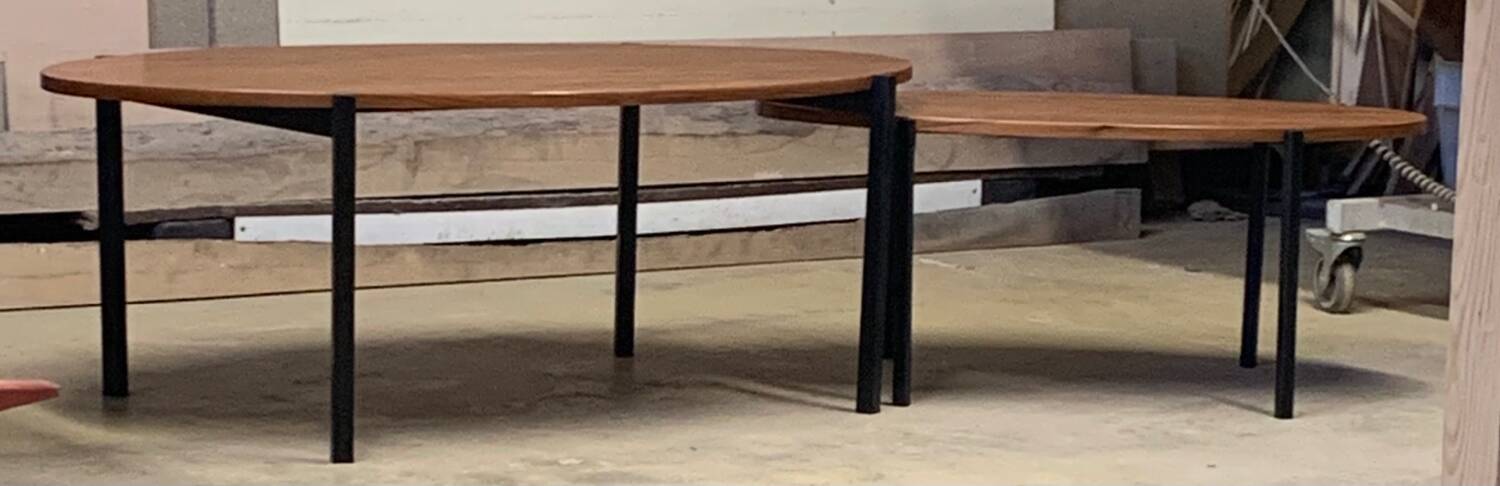 Vintage Scandinavian teak coffee table