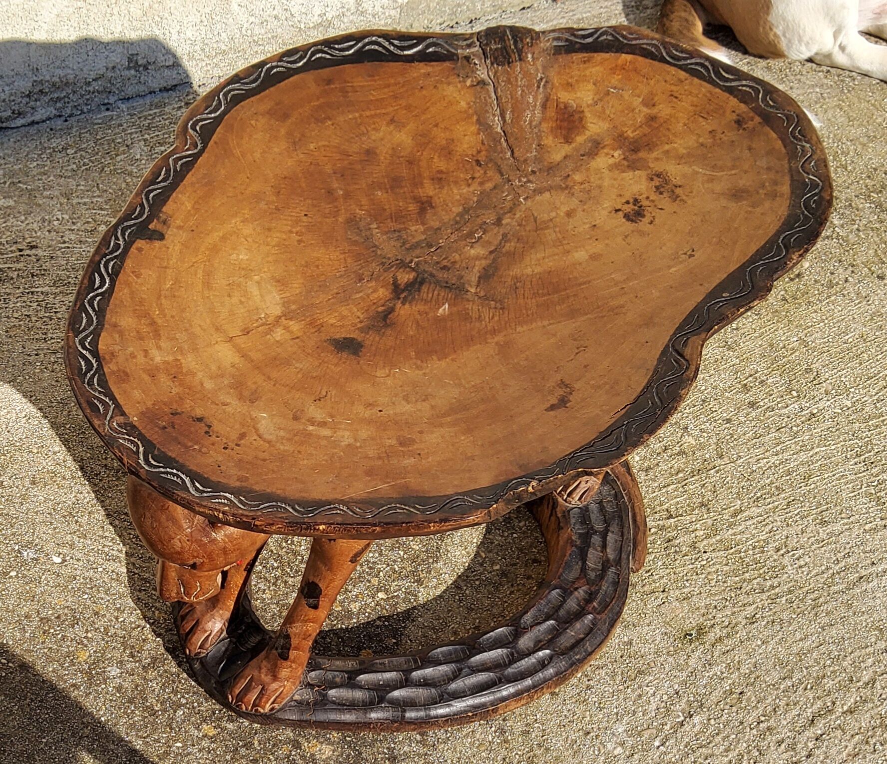 Zoomorphic coffee table