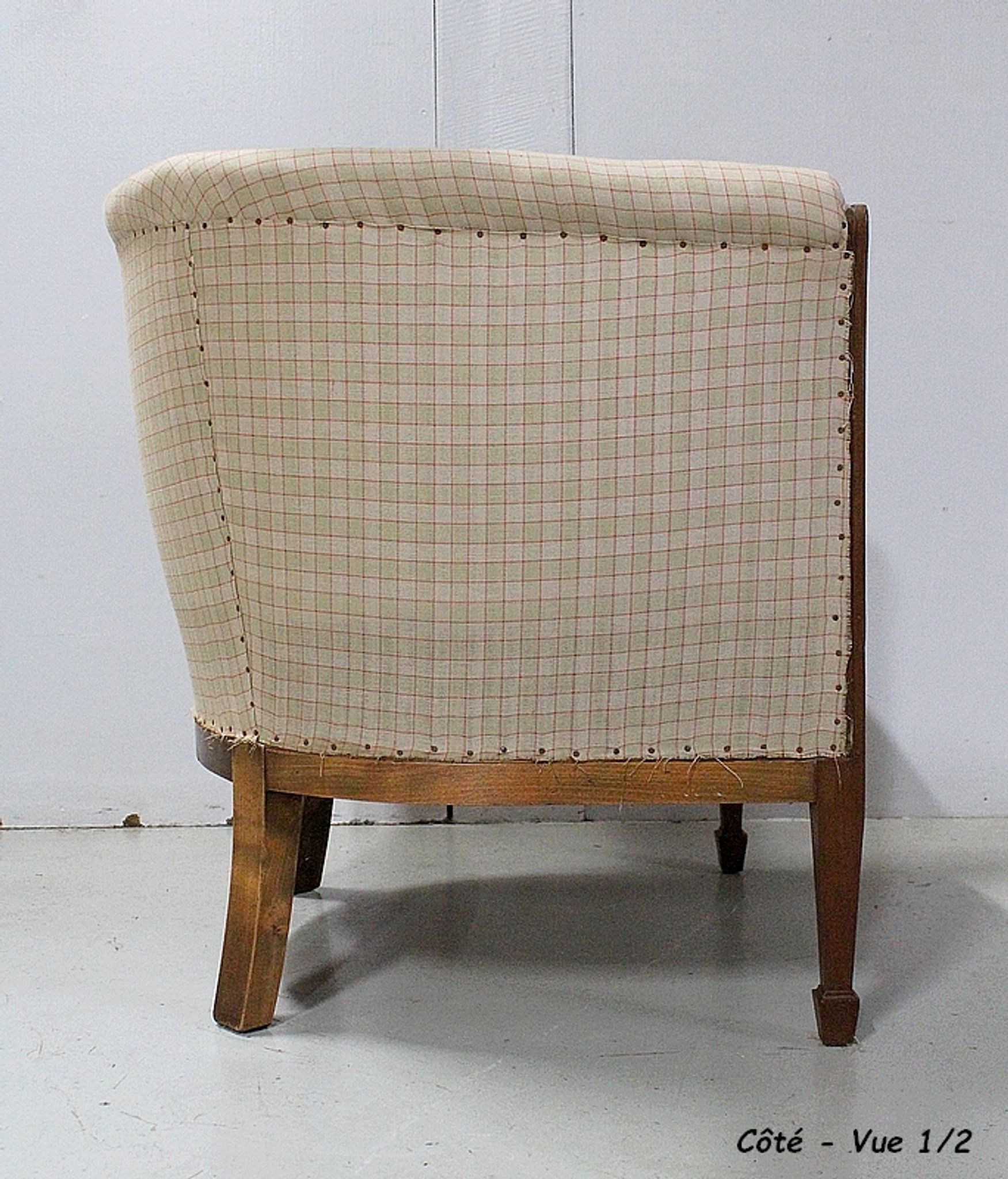 Mahogany armchair, Art Deco 1930
