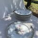 Set of 10 vintage French plates – Digoin Sarreguemines, collection