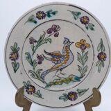 Decorative earthenware plate