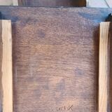 Solid wood bedside table