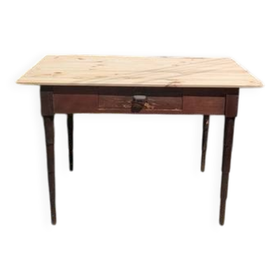 Table, bureau, console en bois massif