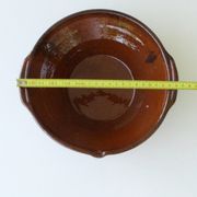 Jatte in glazed terracotta
