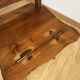 Chaise escabeau en bois