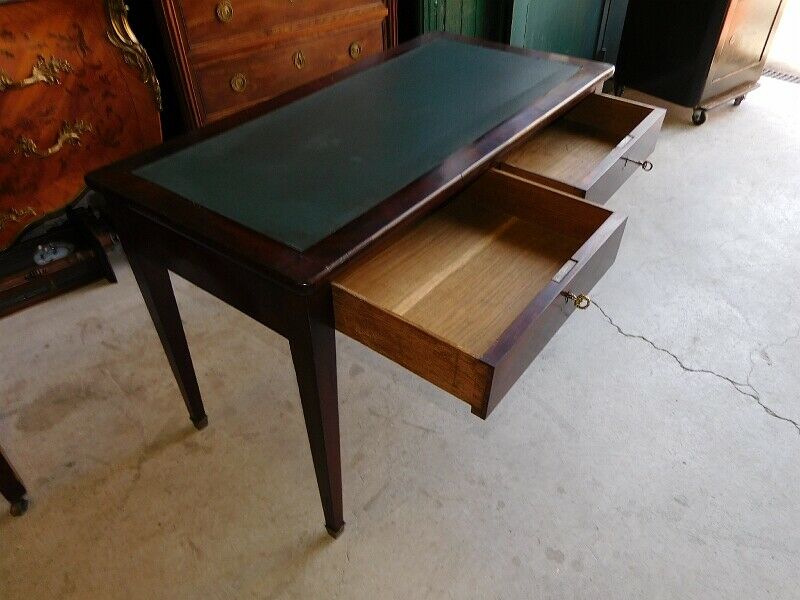 19th century mahogany executive board