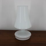 White opaline glass lamp by Stefan Tabery, 1970