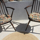 Pair of Ercol chairs model Windsor Quaker
