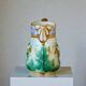 19th century Eastern European earthenware carafe/pitcher