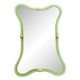 Contemporary Italian Murano Glass Mirror in Weathered Green by Simoeng