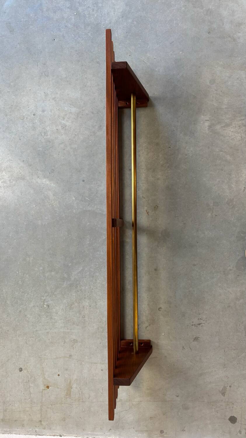 Vintage Danish coat rack teak