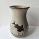 Ceramic vase with fish pattern - Vintage signed (signature to be identified)