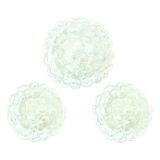 Set of 3 Mid-Century Glass Ceiling Light & 2 Wall Lights by H.Tynell, 1960s