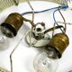 Mid Century ceiling lamp from ERCO made of expanded metal