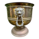 Seau à champagne en laiton lion style Empire