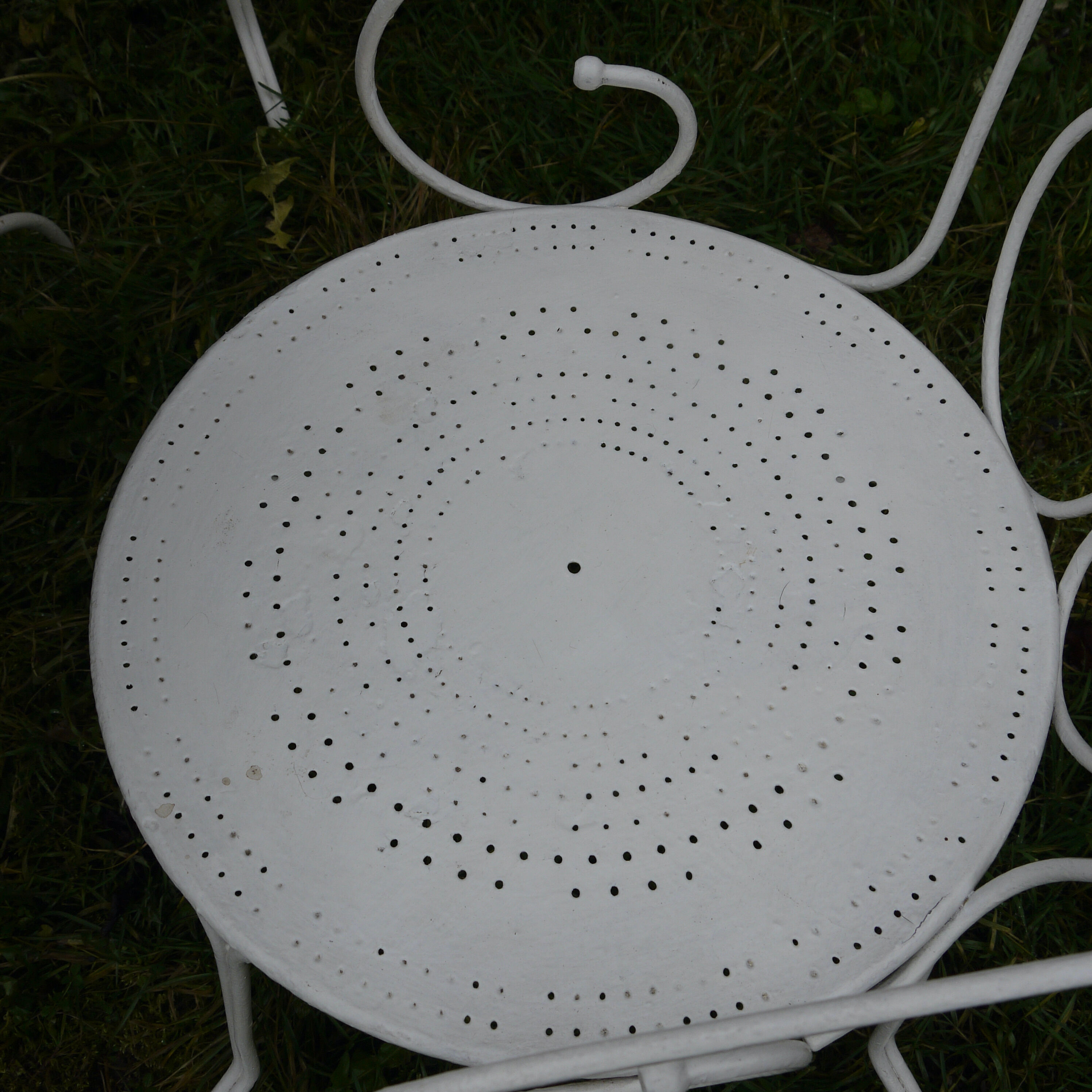 Wrought iron garden room